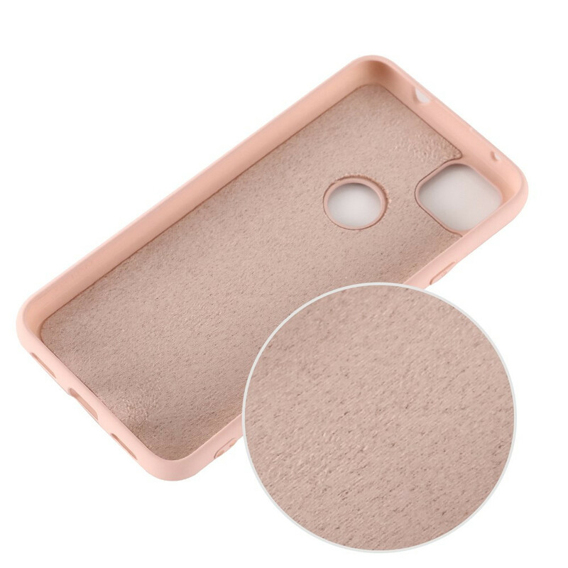 Google Pixel 4a Case Design de Silicone Líquido