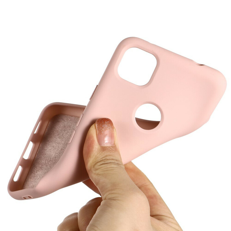 Google Pixel 4a Case Design de Silicone Líquido