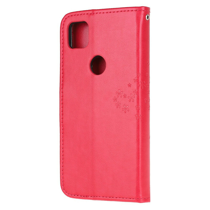 Google Pixel 4a Tree & Owl Strap Case