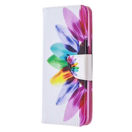 Capa de flores de aguarela em oposição à A72
