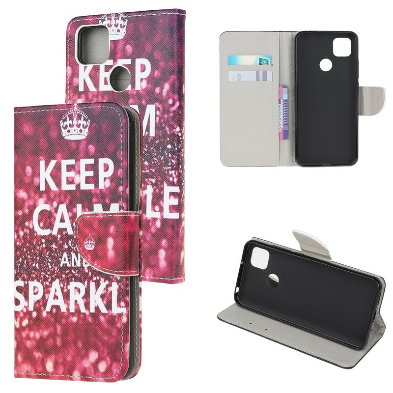 Xiaomi Redmi 9C Keep Calm and Sparkle Case