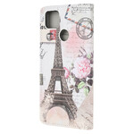 Xiaomi Redmi 9C Capa Retro Torre Eiffel