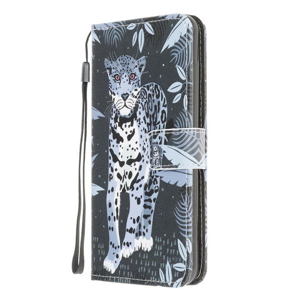 Xiaomi Redmi 9C Capa de cinta Leopard