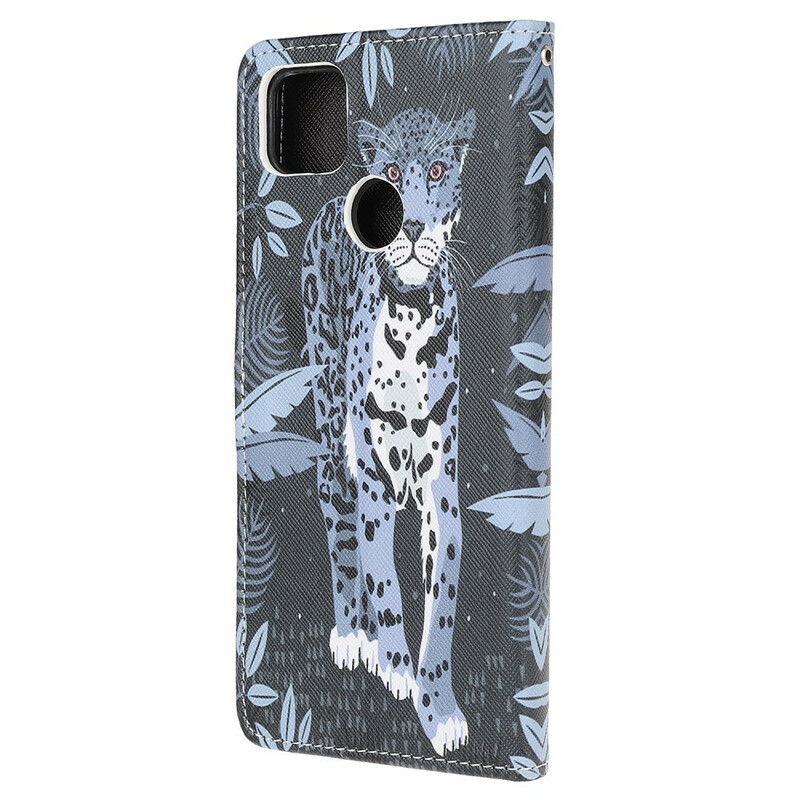 Xiaomi Redmi 9C Capa de cinta Leopard