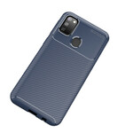 Samsung Galaxy M21 Soft Shell Fibra de Carbono Textura