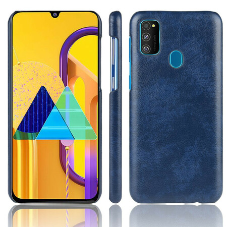 Samsung Galaxy M21 Efeito Lychee da capa de pele Lychee