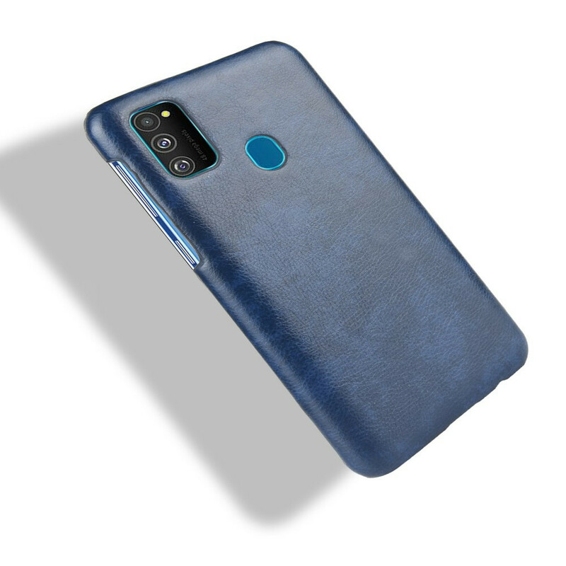Samsung Galaxy M21 Efeito Lychee da capa de pele Lychee