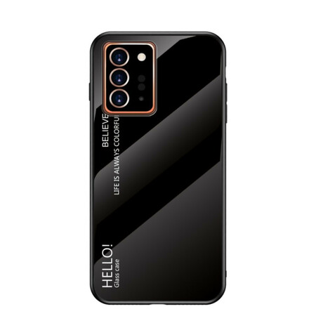 Samsung Galaxy Note 20 Ultra Glass Case Olá