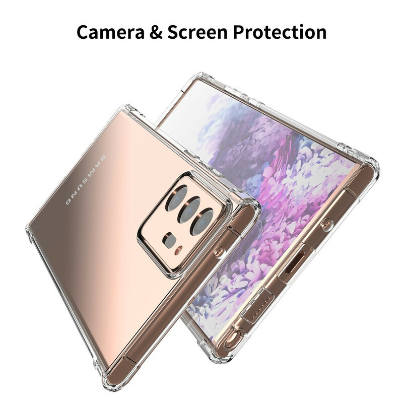 Samsung Galaxy Note 20 Almofadas Ultra Clear Case LEEU