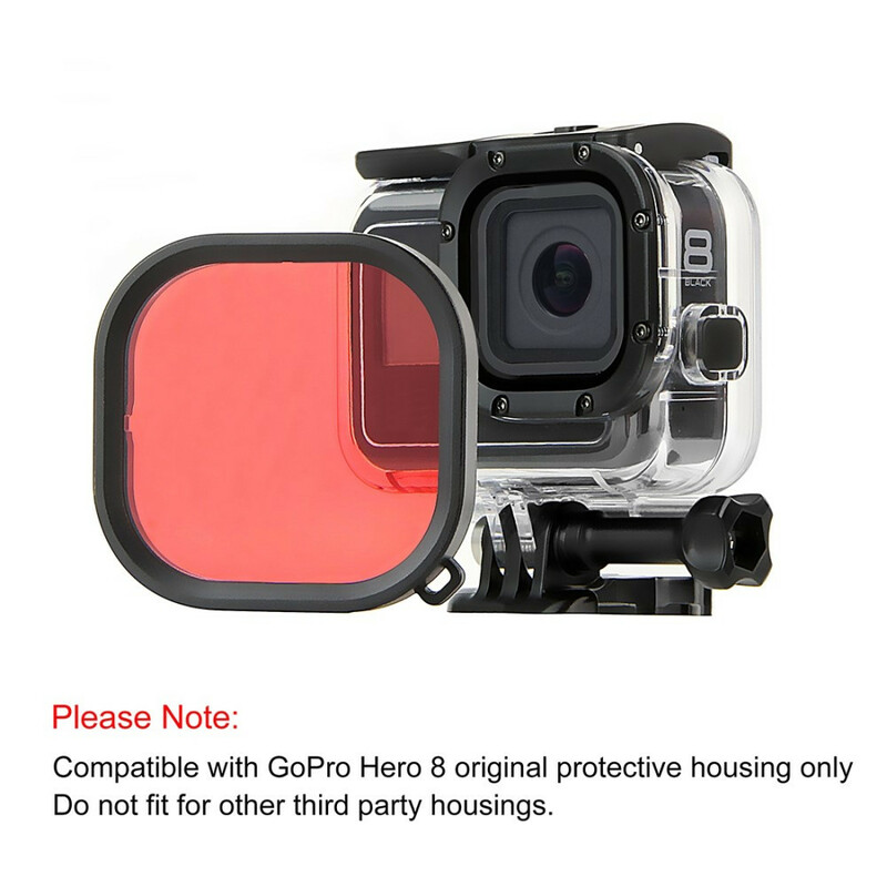 GoPro Hero 8 ProtecÃ§Ã£o para protecÃ§Ã£o para protecção para protecção para protecção para protecção para lente de filtro verme