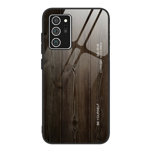 Samsung Galaxy Note 20 Design em madeira de capa dura