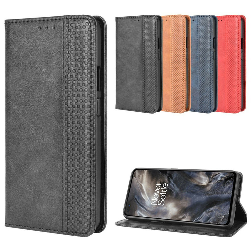 Capa de Couro OnePlus Nord Leather Flip Cover