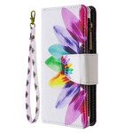 Honor 9X Lite Pocket Flower Zipped Pocket