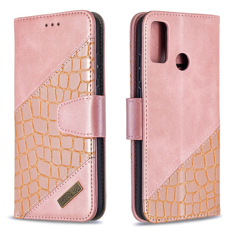 Honor 9X Lite Classic Crocodile Skin Effect Case