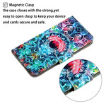 Xiaomi Redmi 9 Flashy Mandala Strap Case