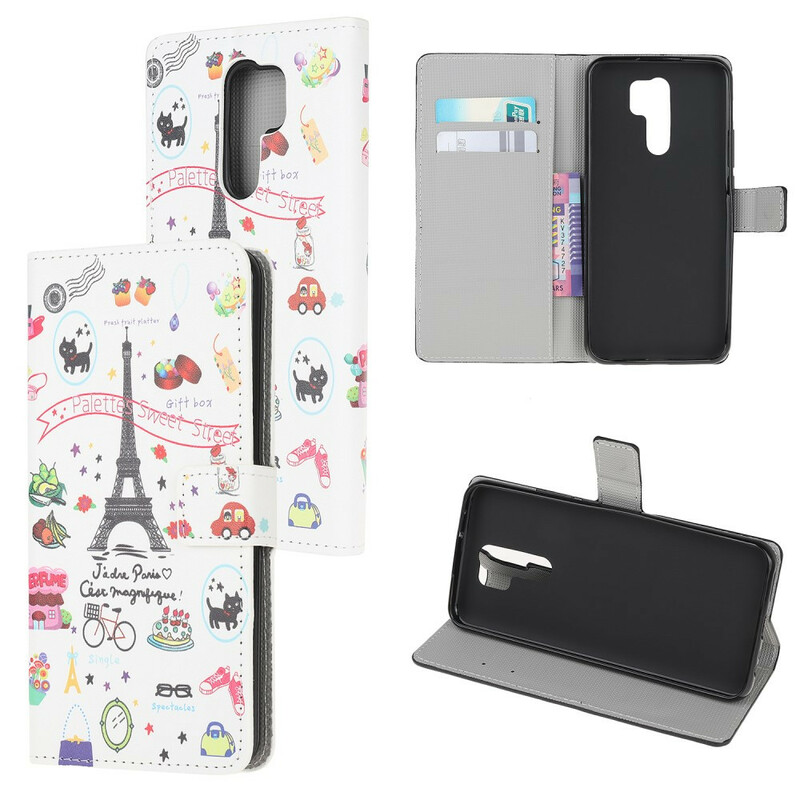 Xiaomi Redmi 9 Capa I love Paris