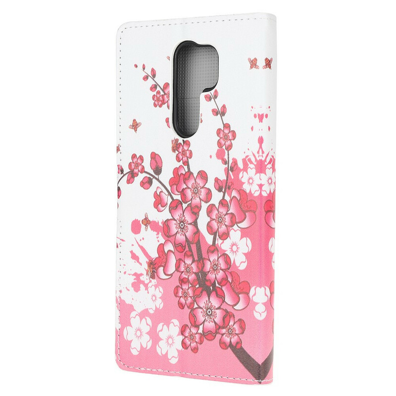 Xiaomi Redmi 9 Capa Flores Tropicais