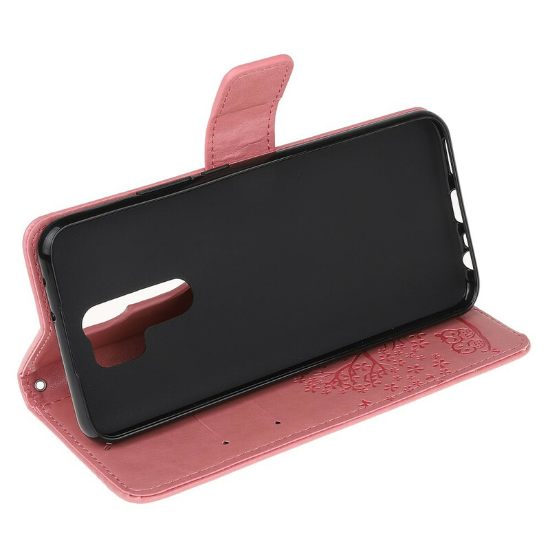 Xiaomi Redmi 9 Capa de CordÃ£o para Árvores e Corujas