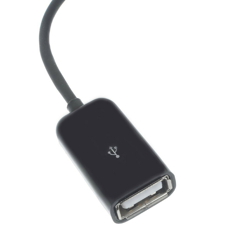 Cabo de carregamento USB 3.1 Tipo C para Fêmea OTG