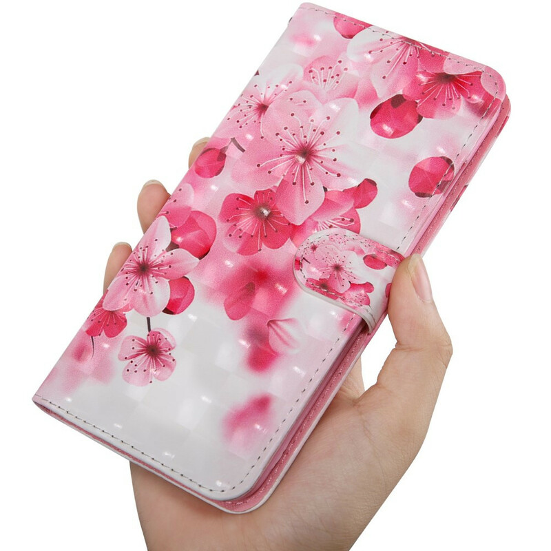 Xiaomi Redmi 9 Capa flor rosa