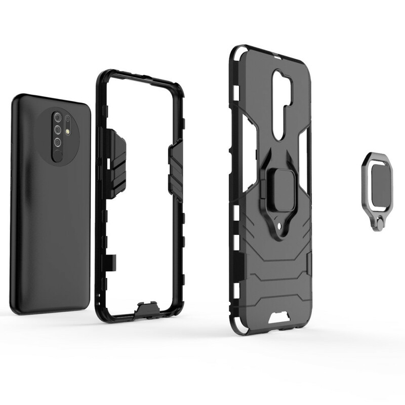 Xiaomi Redmi 9 Capa Resistente a Anel