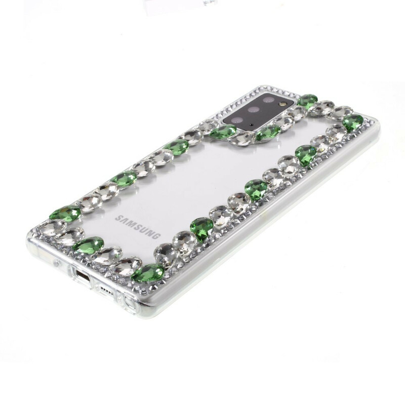 Samsung Galaxy Note 20 Shell Contour Rhinestone