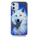 Capa iPhone série 12 Wolf Fluorescent
