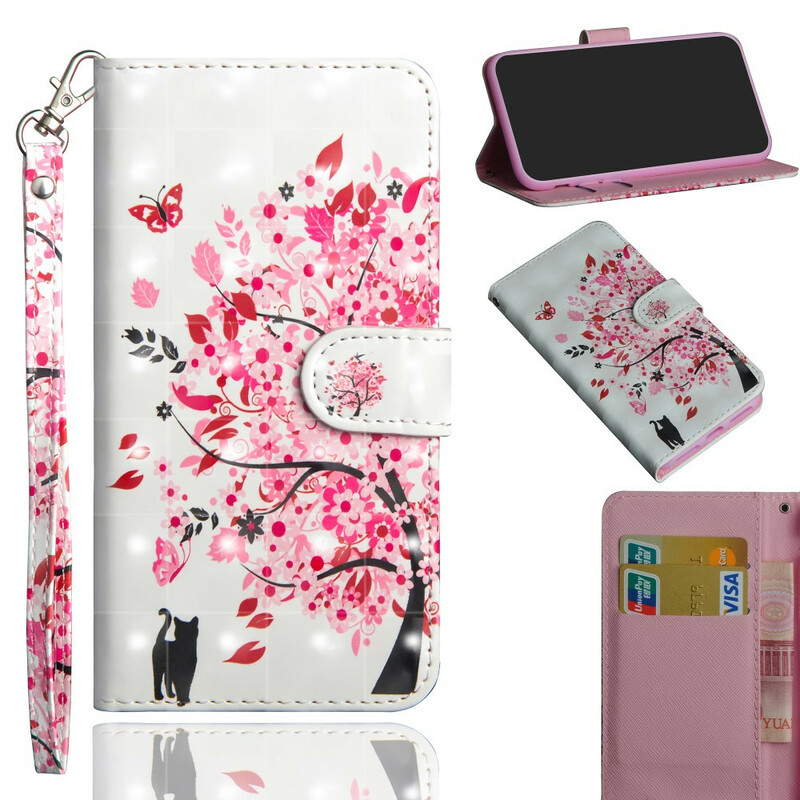Capa iPhone 12 Tree Pink