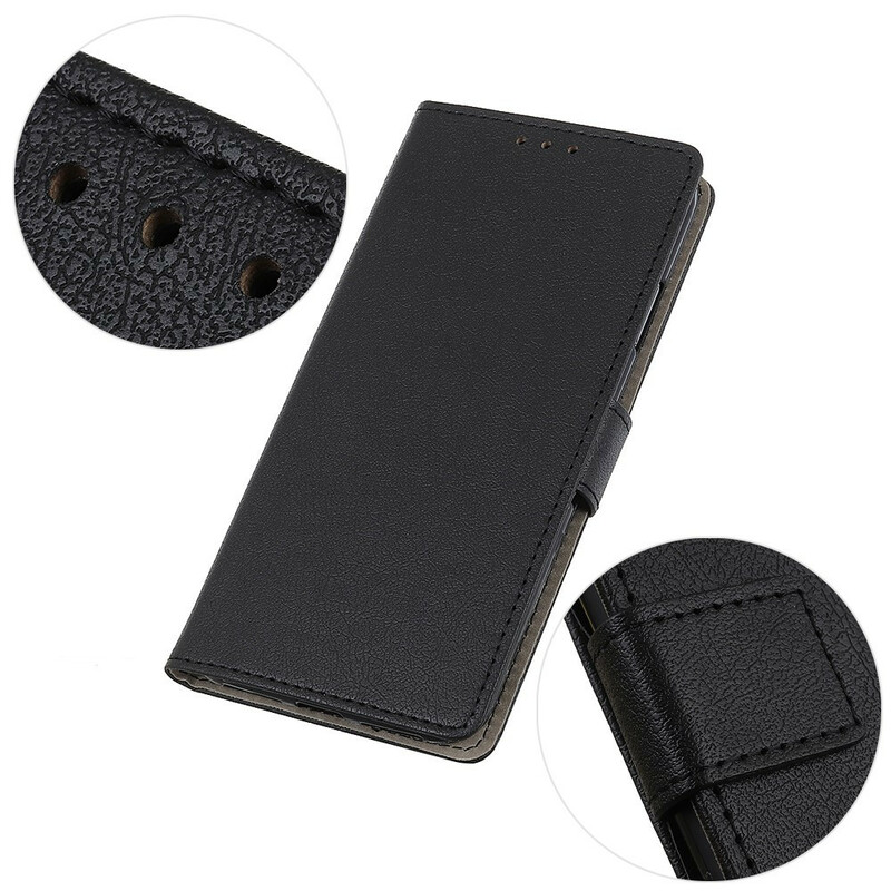 Capa para iPhone 12 Classic Leather Effect