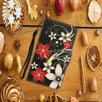 Housse Xiaomi Redmi 9A Fleurs Colorées à Lanière