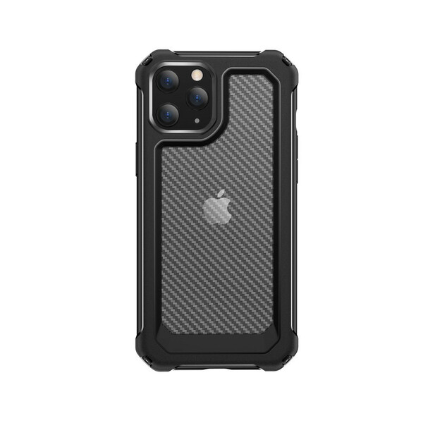 iPhone 12 Capa de fibra de carbono transparente