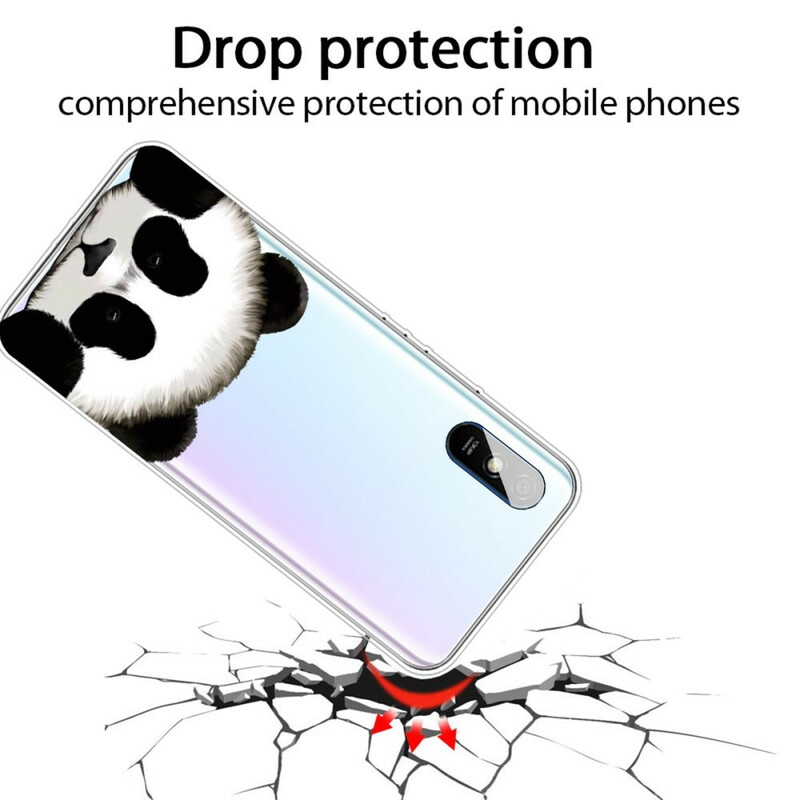 Xiaomi Redmi 9A Capa Panda Transparente