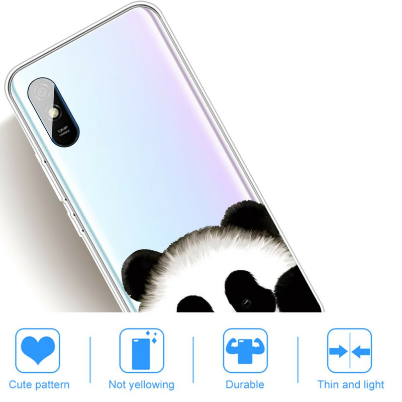 Xiaomi Redmi 9A Capa Panda Transparente