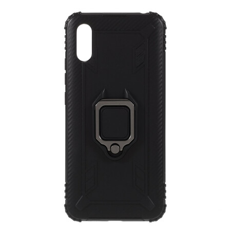Xiaomi Redmi 9A Capa de fibra de carbono estilo anelar