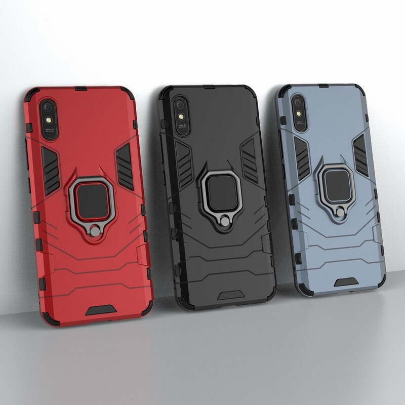Xiaomi Redmi 9A Capa Resistente ao Anel Xiaomi Redmi 9A Capa Resistente ao Anel
