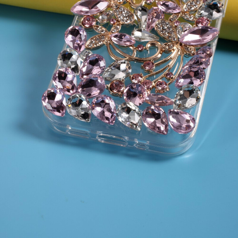 iPhone 12 Pro Max Silicone e Capa Strass