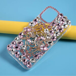 iPhone 12 Pro Max Silicone e Capa Strass