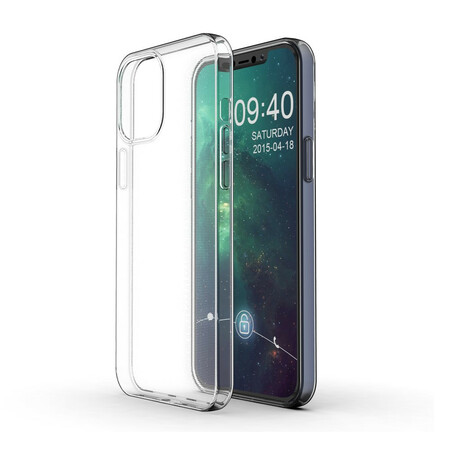 iPhone 12 Pro Max Clear Silicone Case Finesse