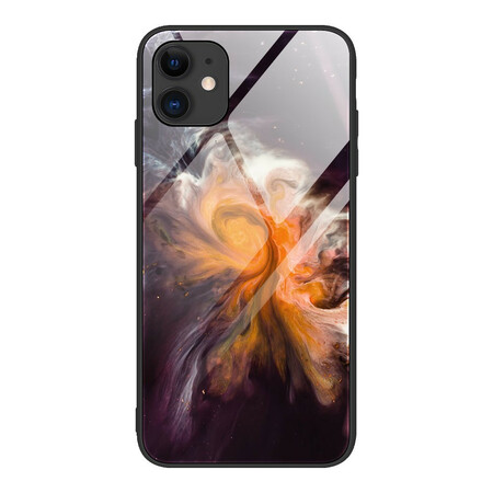 iPhone 12 Pro Max Case Cores de vidro temperado