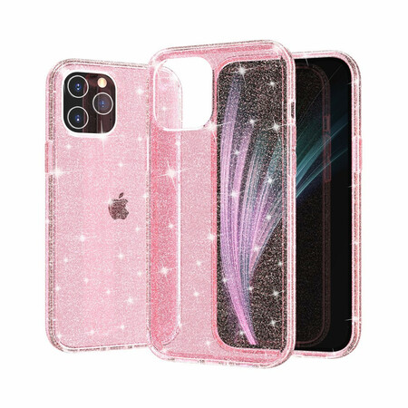 Capa do iPhone 12 Pro Max Clear Glitter Glitter