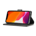 Capa para iPhone 12 Pro Max LC.IMEEKE Efeito Couro