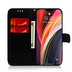 Capa para iPhone 12 Pro Max Leatherette Mirror Cover