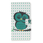 Capa para iPhone 12 Max / 12 Pro Sleeping Owl