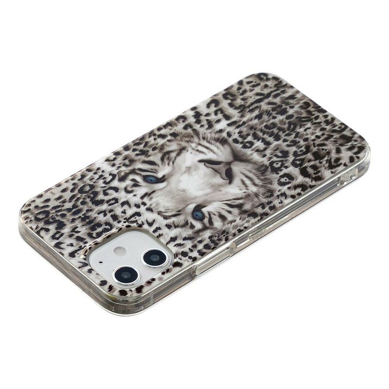 iPhone 12 Max / 12 Pro Leopard Capa Fluorescente
