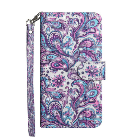 Capa para iPhone 12 Max / 12 Pro Light Spot Flowers Patterns