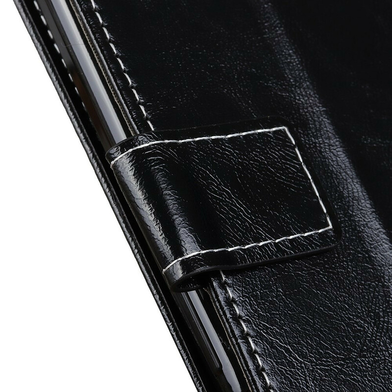 iPhone 12 Max / 12 Pro Glossy Case com costuras expostas