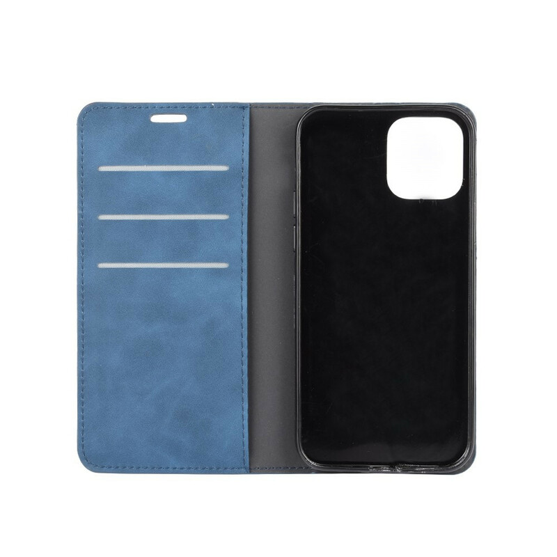 Capa iPhone 12 Max / 12 Pro Efeito Couro Macio