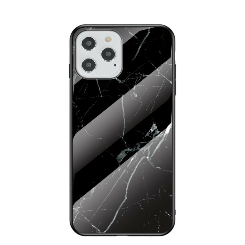 iPhone 12 Max / 12 Pro Case Marble Colors Tempered Glass
