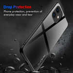 iPhone 12 Max / 12 Pro Case Vidro Temperado Fibra de Carbono Clássico