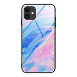 iPhone 12 Max / 12 Pro Case Cores de vidro temperado